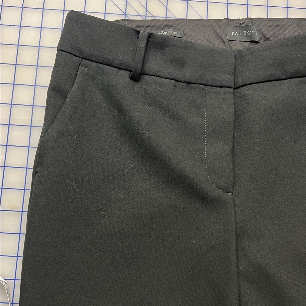Talbots Classic Black Trousers